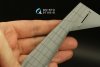 Quinta Studio QRV-029 Double riveting rows (rivet size 0.20 mm, gap 0.8 mm, suits 1/32 scale), Black color, total length 5,8 m/19 ft